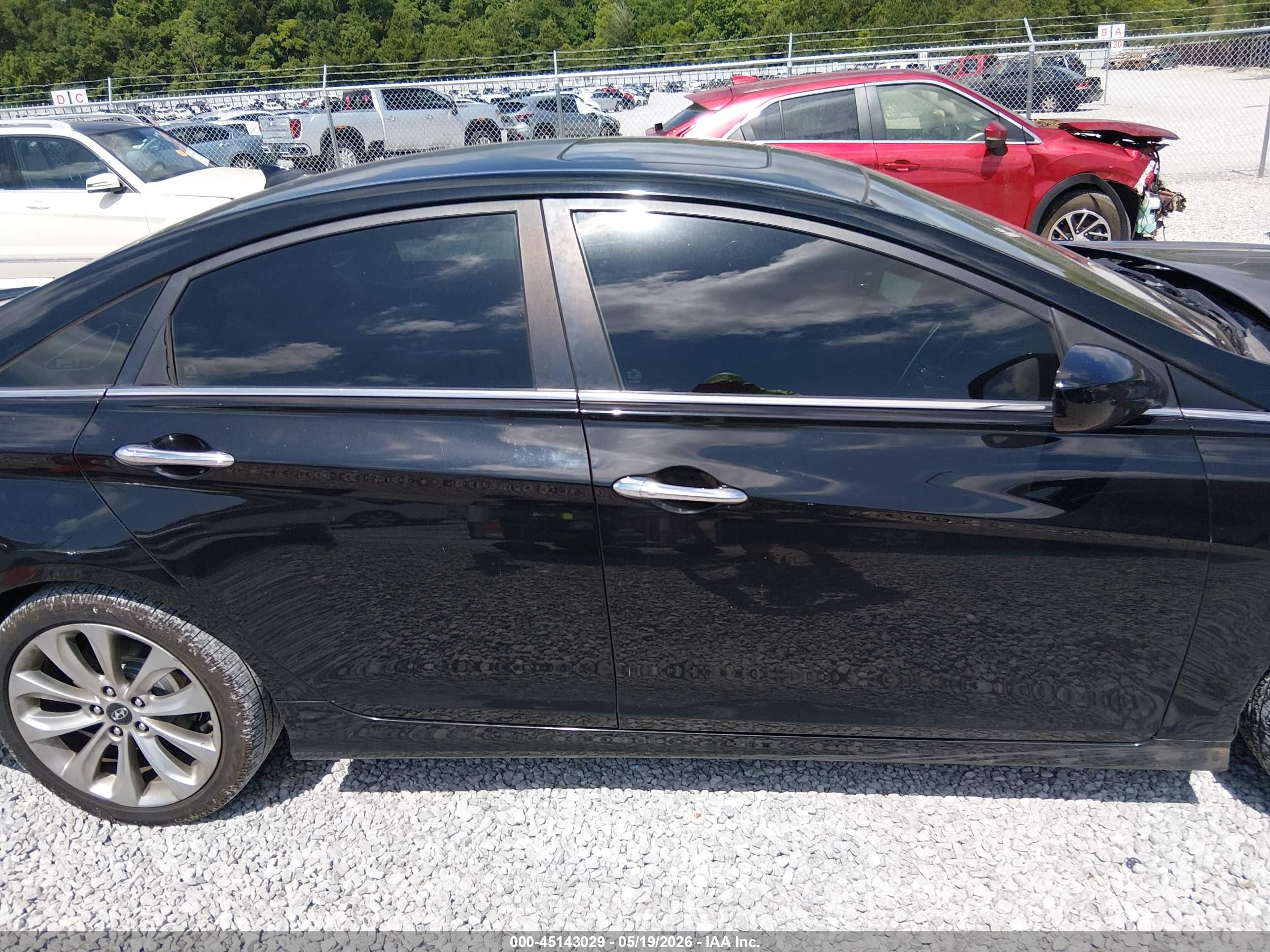 2012 Hyundai Sonata Se 2.0t Black vin: 5NPEC4AB5CH432336