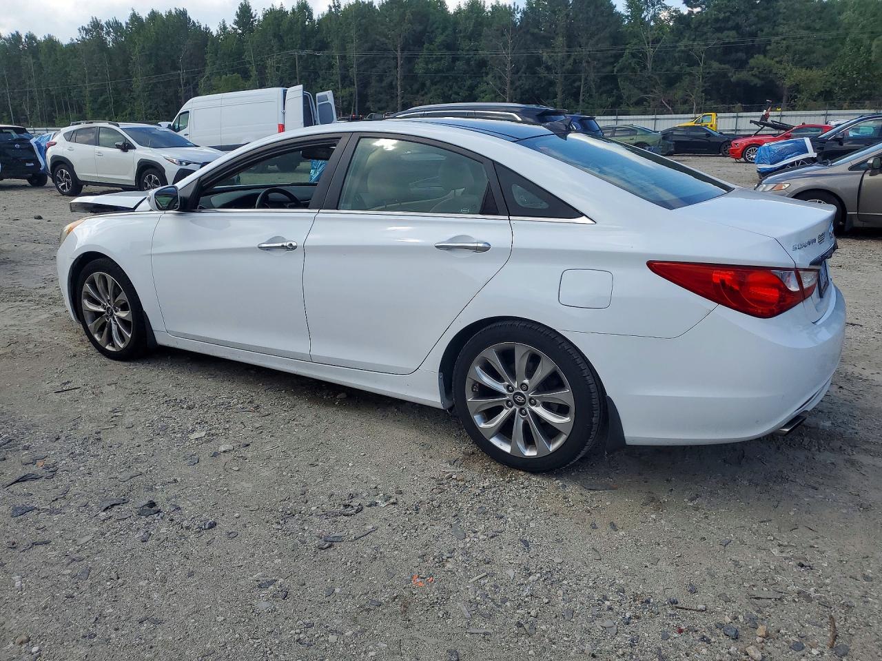 2012 Hyundai Sonata Limited 2.0t White vin: 5NPEC4AB5CH432398