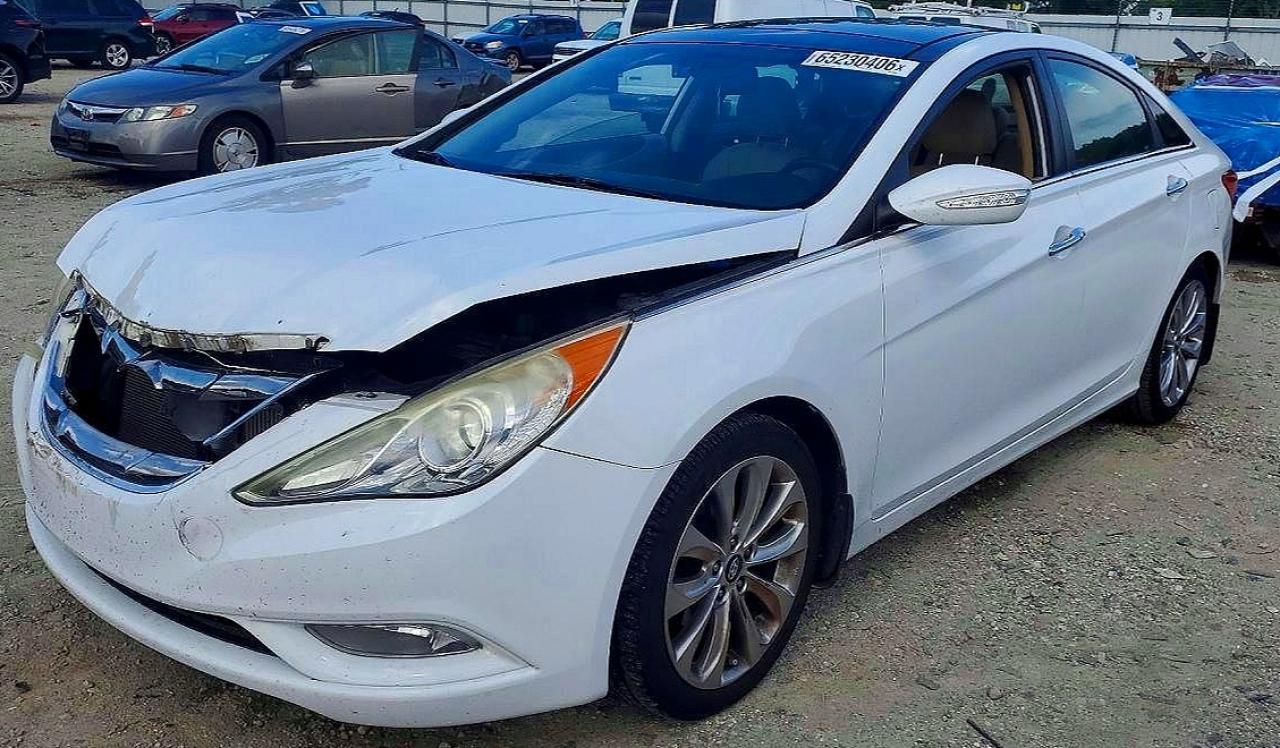 2012 Hyundai Sonata Limited 2.0t Белый vin: 5NPEC4AB5CH432398