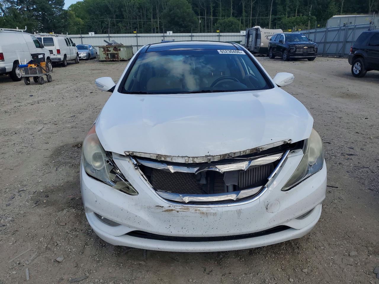 2012 Hyundai Sonata Limited 2.0t White vin: 5NPEC4AB5CH432398