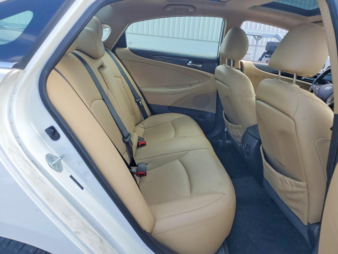 2012 Hyundai Sonata Limited 2.0t White vin: 5NPEC4AB5CH432398
