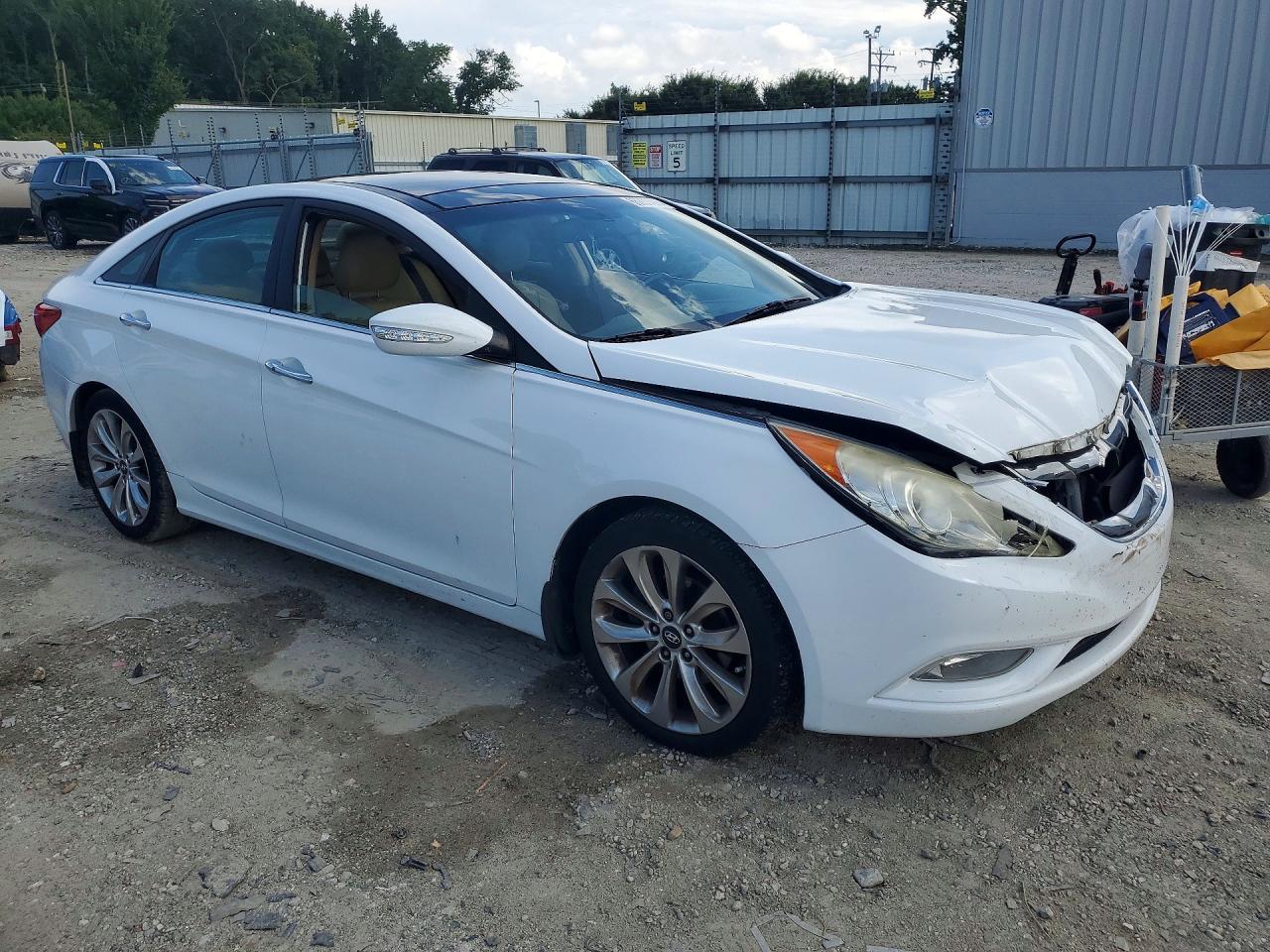 2012 Hyundai Sonata Limited 2.0t White vin: 5NPEC4AB5CH432398