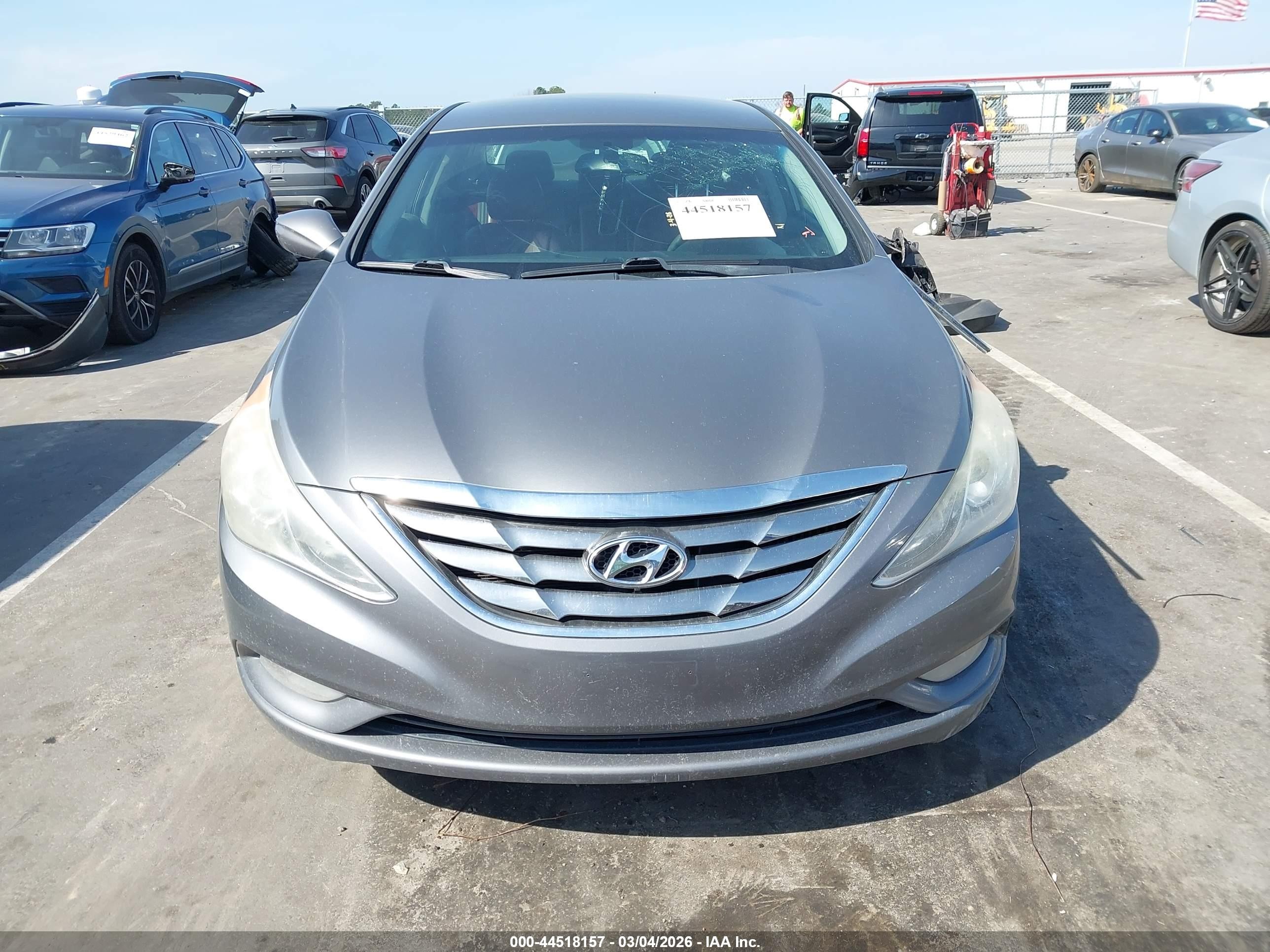 2012 Hyundai Sonata Se 2.0t Gray vin: 5NPEC4AB5CH452456