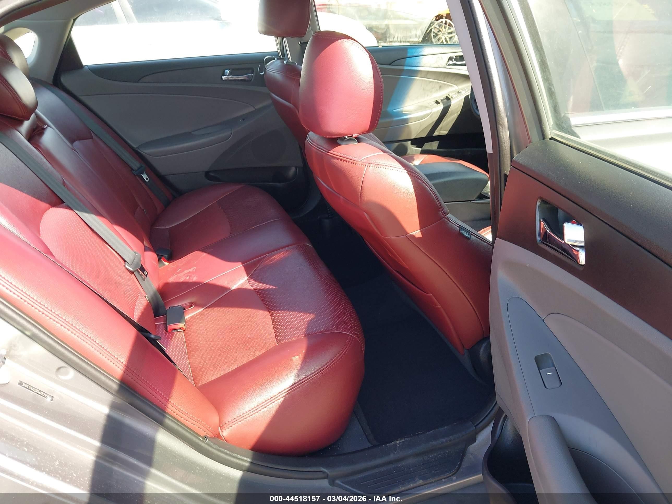 2012 Hyundai Sonata Se 2.0t Gray vin: 5NPEC4AB5CH452456