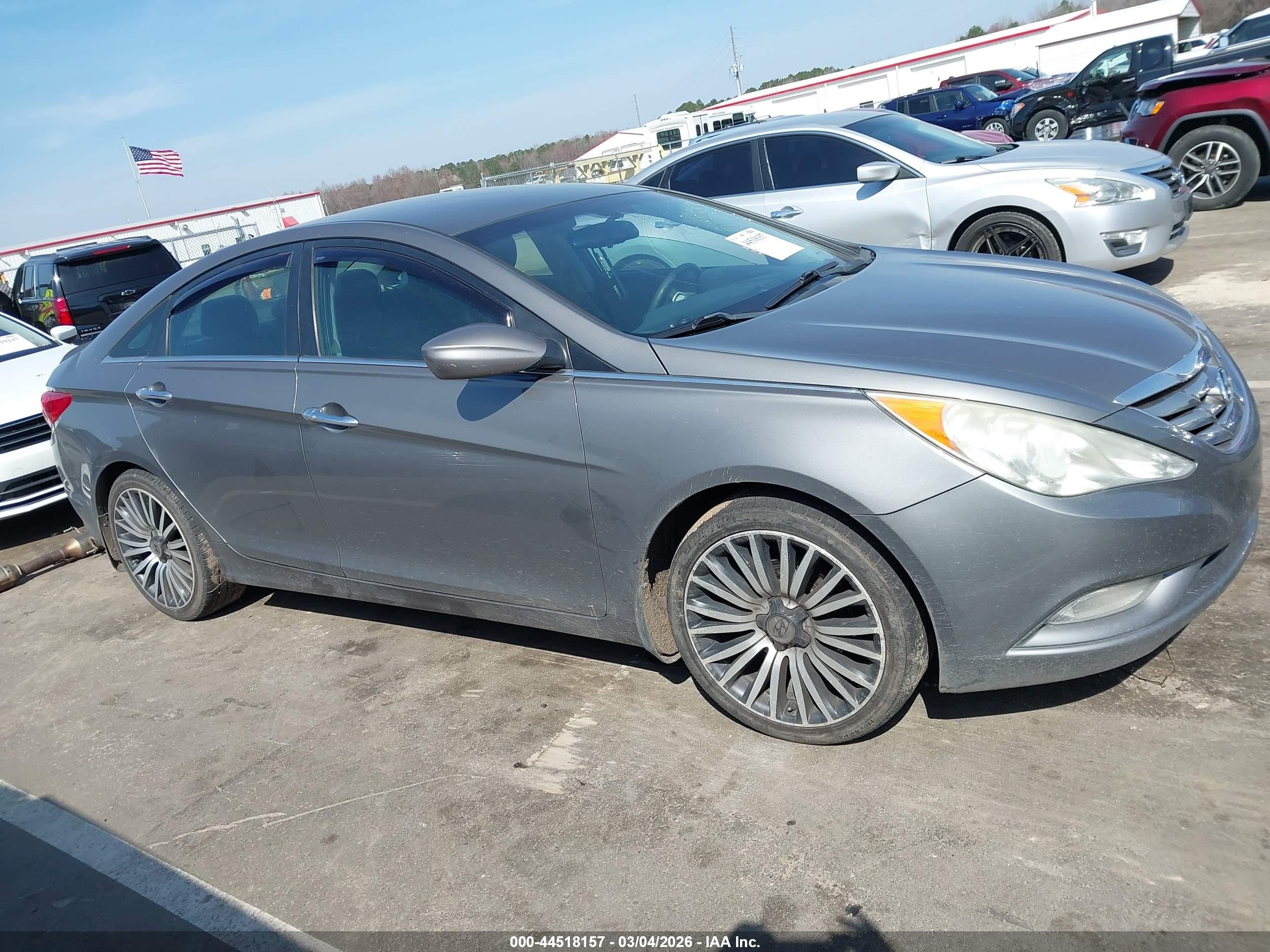 2012 Hyundai Sonata Se 2.0t Gray vin: 5NPEC4AB5CH452456