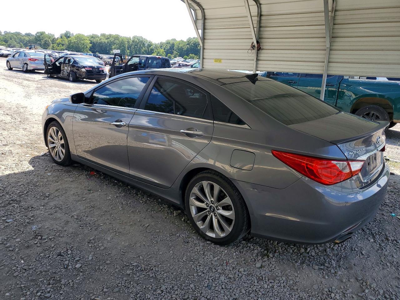 2012 Hyundai Sonata Limited 2.0t Gray vin: 5NPEC4AB5CH454093
