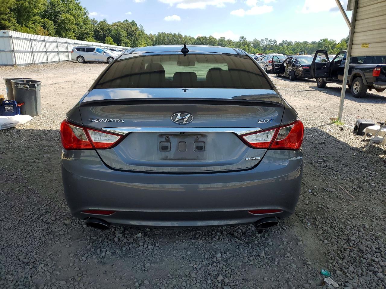 2012 Hyundai Sonata Limited 2.0t Gray vin: 5NPEC4AB5CH454093
