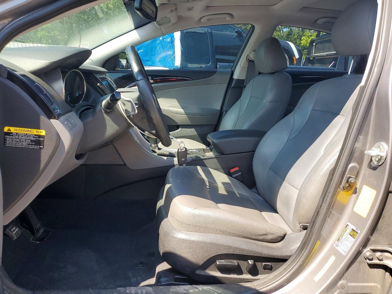 2012 Hyundai Sonata Limited 2.0t Gray vin: 5NPEC4AB5CH454093