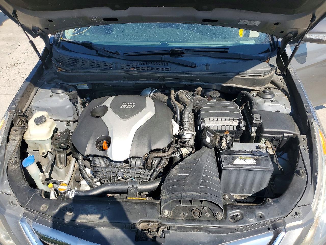 2012 Hyundai Sonata Limited 2.0t Gray vin: 5NPEC4AB5CH454093