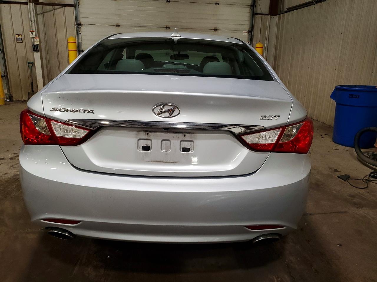2012 Hyundai Sonata Se 2.0t Silver vin: 5NPEC4AB5CH486686