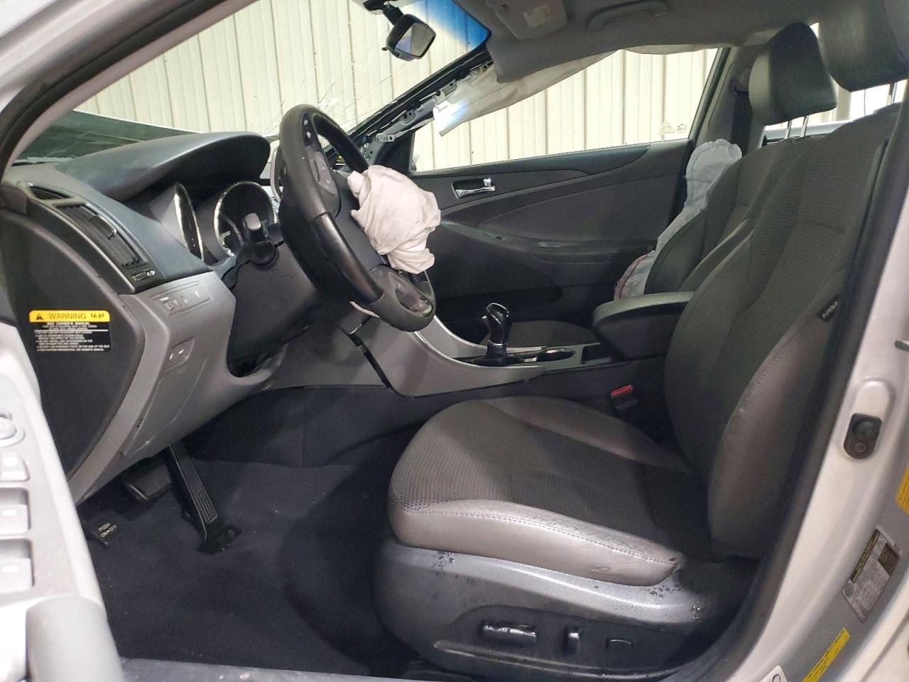 2012 Hyundai Sonata Se 2.0t Silver vin: 5NPEC4AB5CH486686