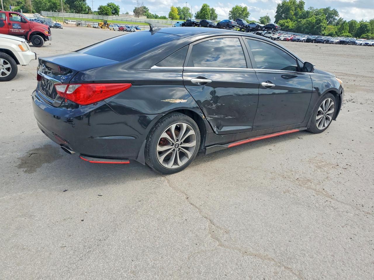 2013 Hyundai Sonata Limited 2.0t Black vin: 5NPEC4AB5DH555717