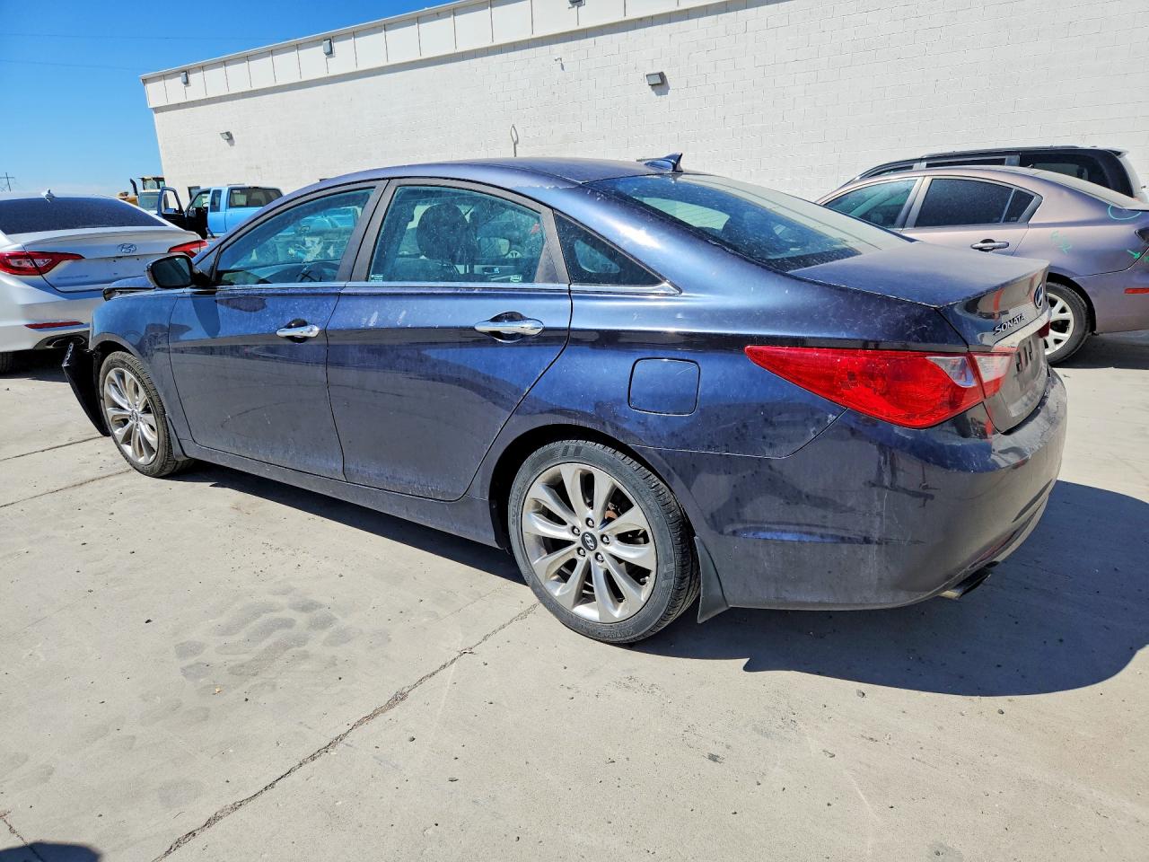 2013 Hyundai Sonata Gls Серый vin: 5NPEC4AB5DH561159