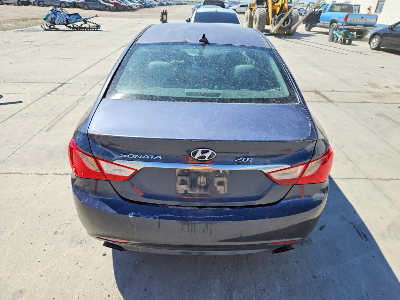 2013 Hyundai Sonata Gls Серый vin: 5NPEC4AB5DH561159