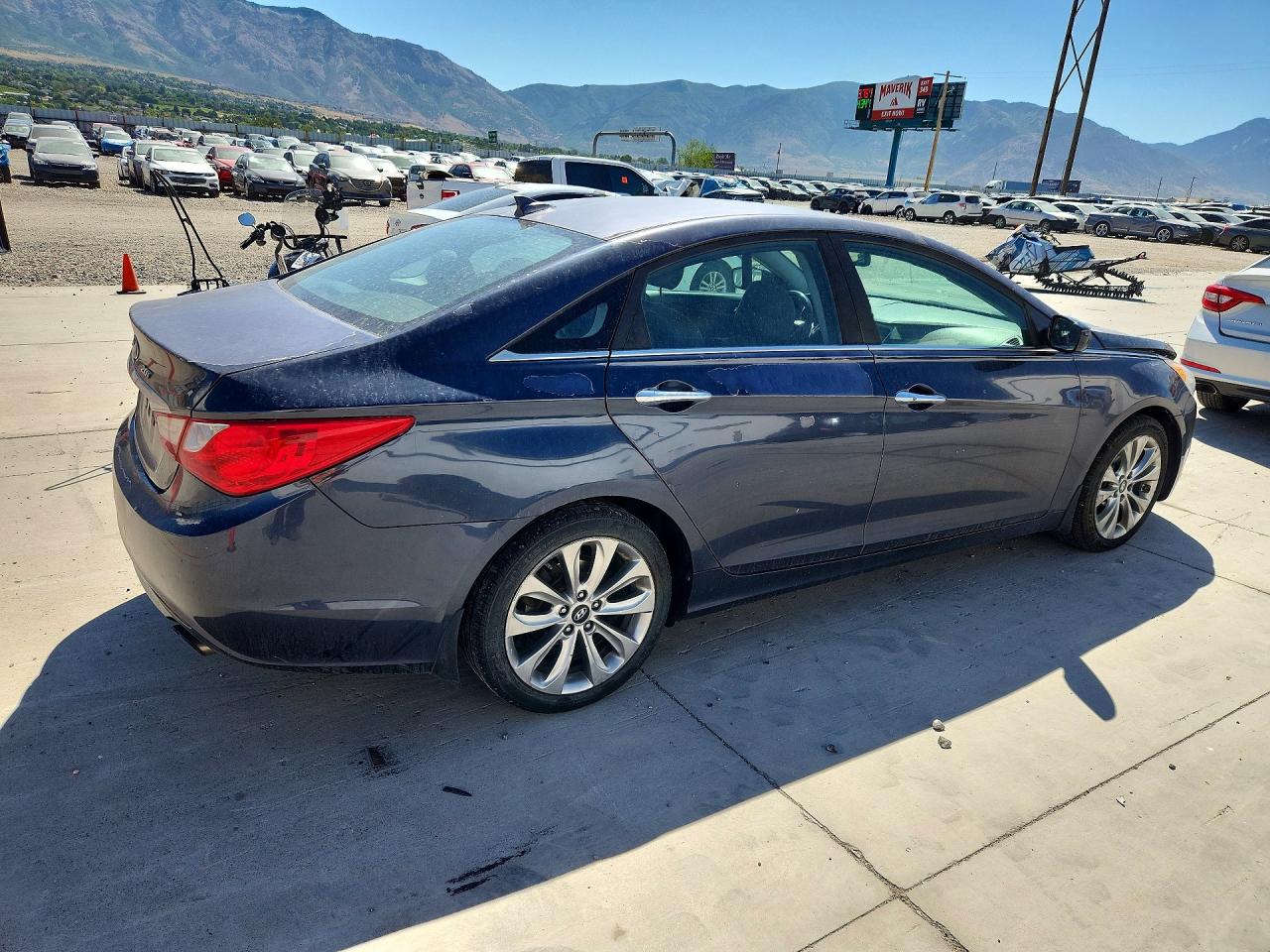 2013 Hyundai Sonata Gls Серый vin: 5NPEC4AB5DH561159