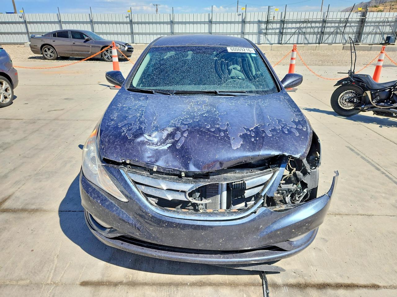 2013 Hyundai Sonata Gls Серый vin: 5NPEC4AB5DH561159