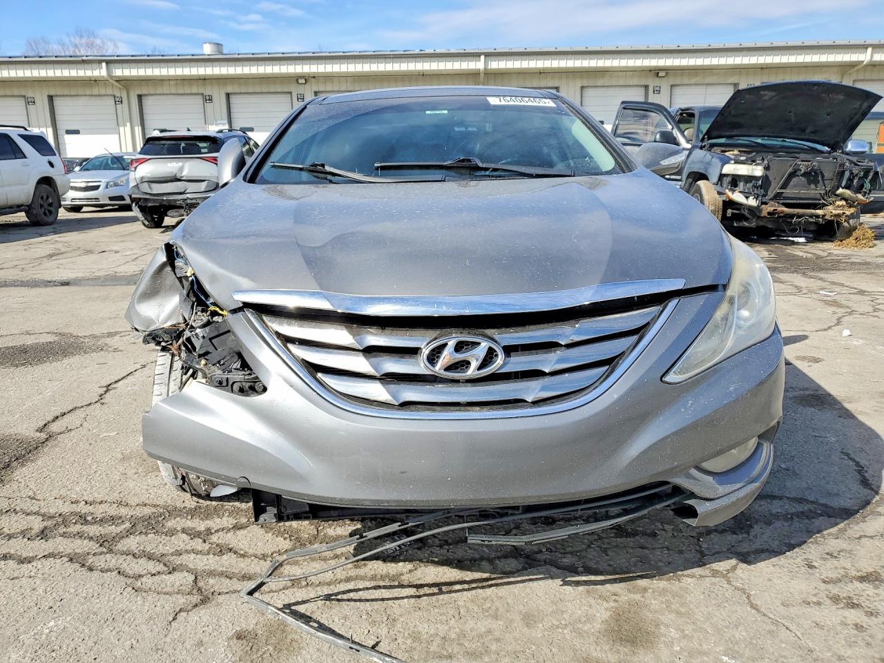 2013 Hyundai Sonata Gray vin: 5NPEC4AB5DH577913
