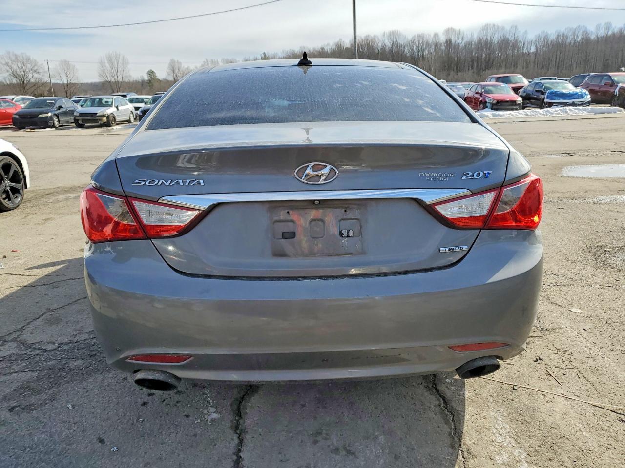 2013 Hyundai Sonata Gray vin: 5NPEC4AB5DH577913