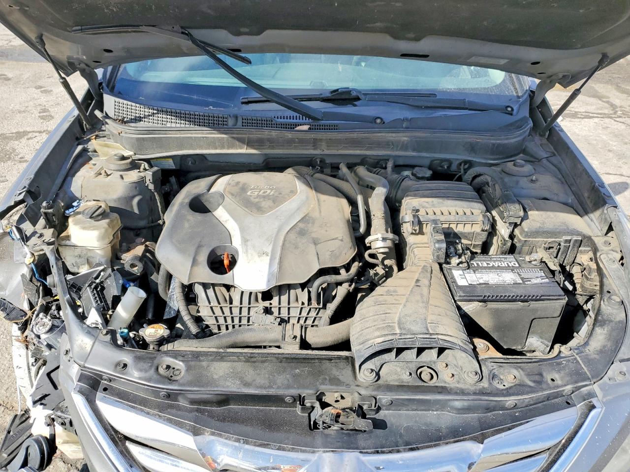 2013 Hyundai Sonata Gray vin: 5NPEC4AB5DH577913