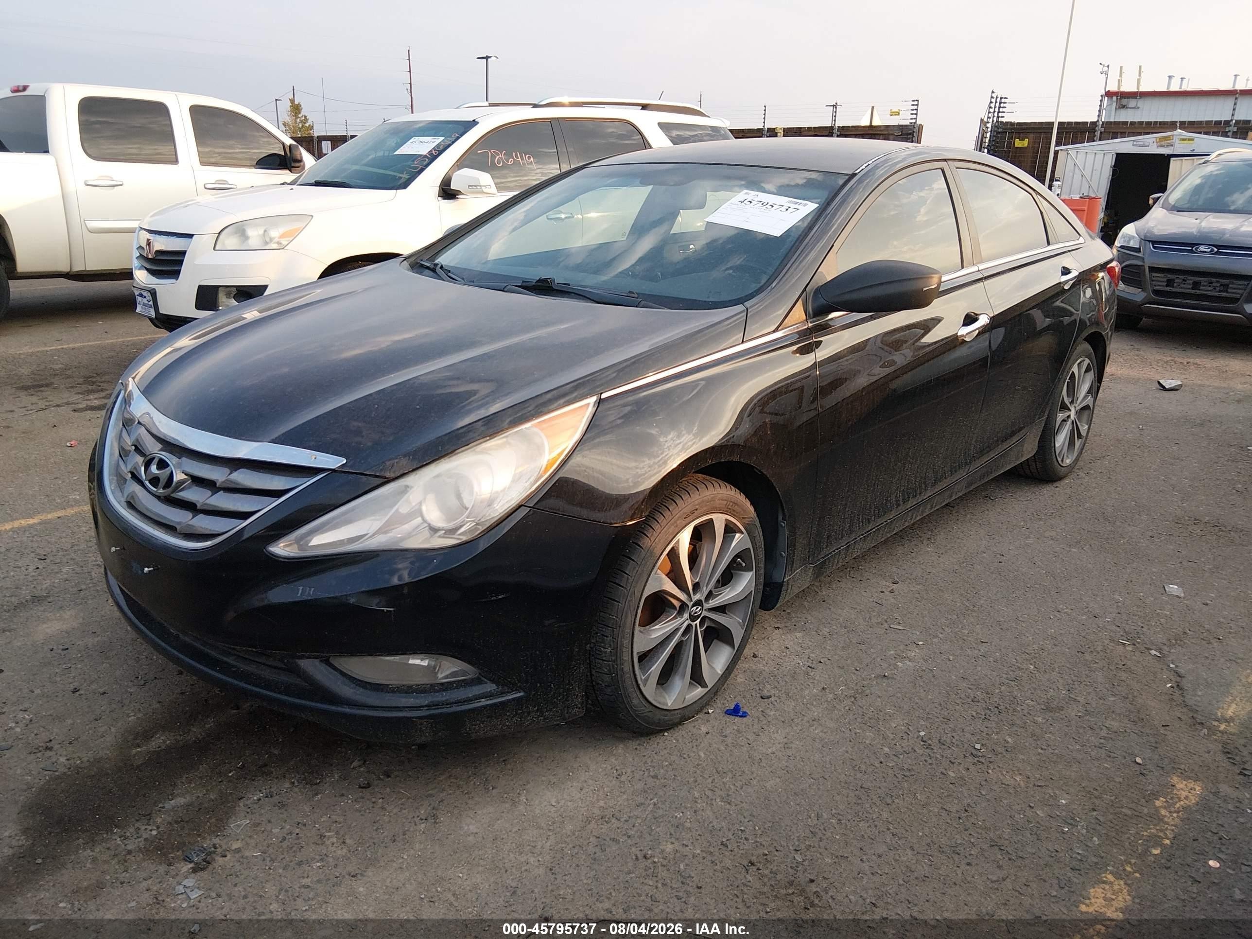 2013 Hyundai Sonata Se 2.0t Black vin: 5NPEC4AB5DH584473