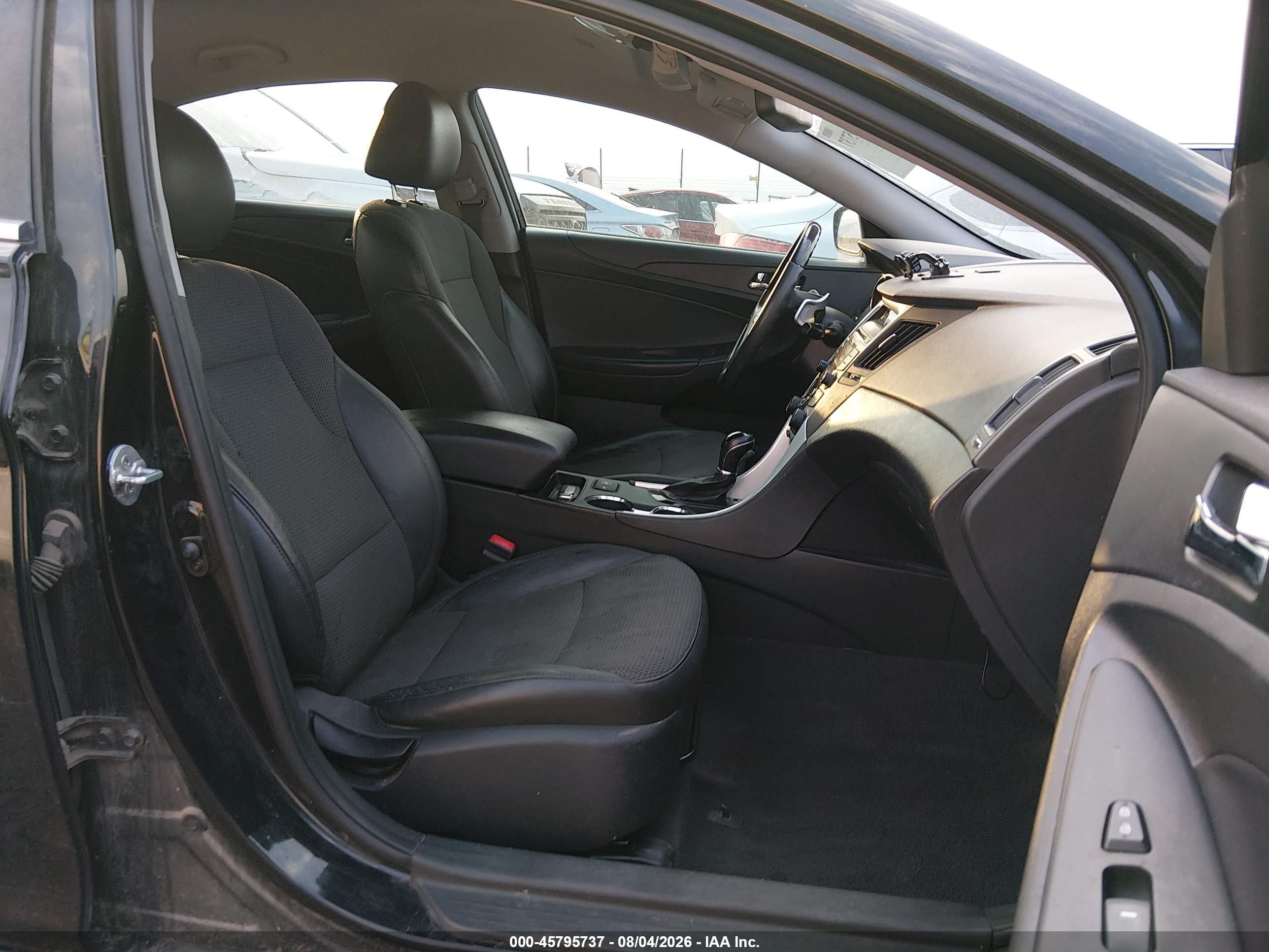 2013 Hyundai Sonata Se 2.0t Black vin: 5NPEC4AB5DH584473