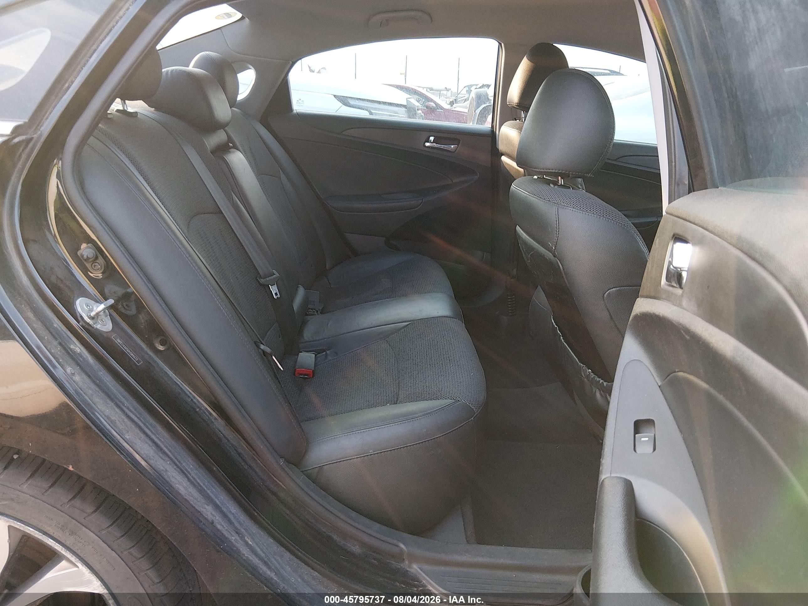 2013 Hyundai Sonata Se 2.0t Black vin: 5NPEC4AB5DH584473