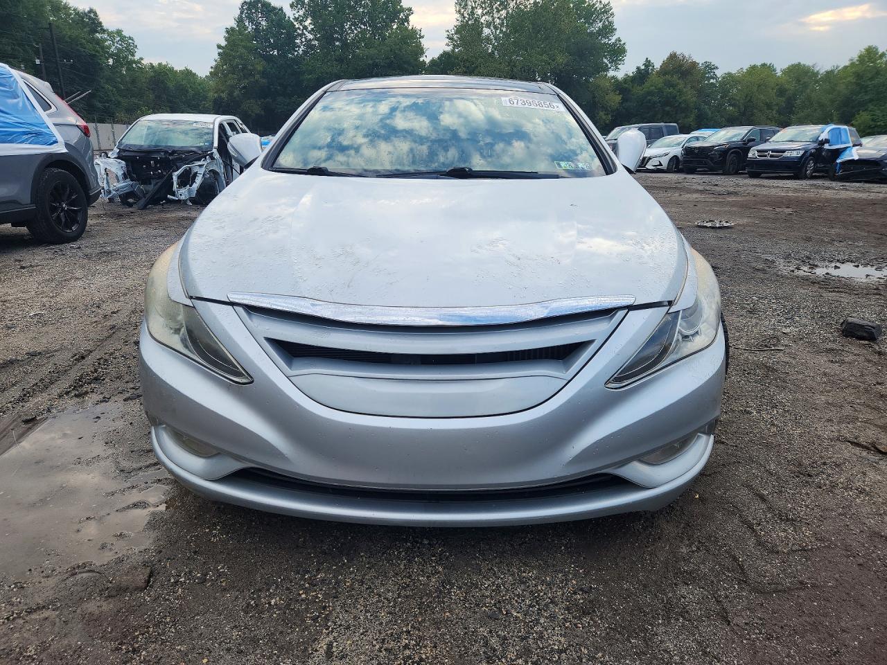 2013 Hyundai Sonata Limited 2.0t Silver vin: 5NPEC4AB5DH640671