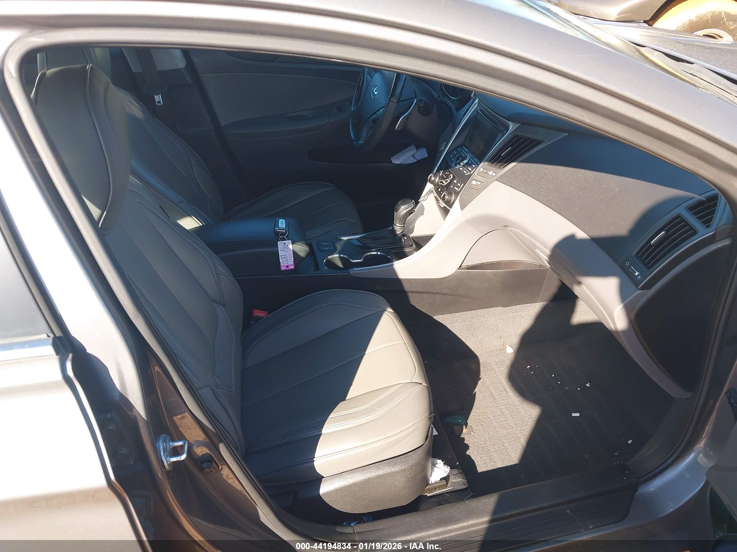 2013 Hyundai Sonata Se 2.0t Gray vin: 5NPEC4AB5DH656434