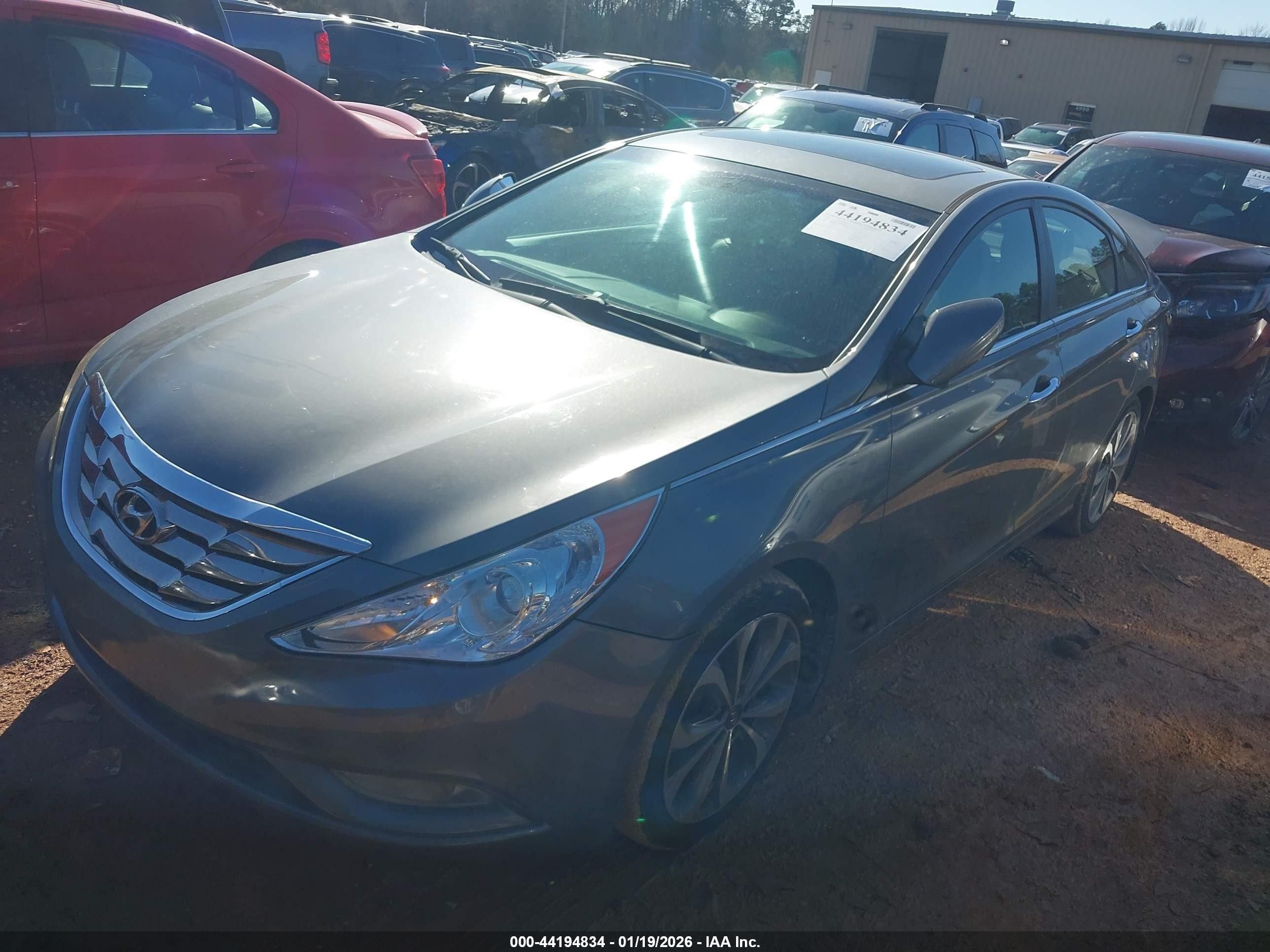 2013 Hyundai Sonata Se 2.0t Gray vin: 5NPEC4AB5DH656434