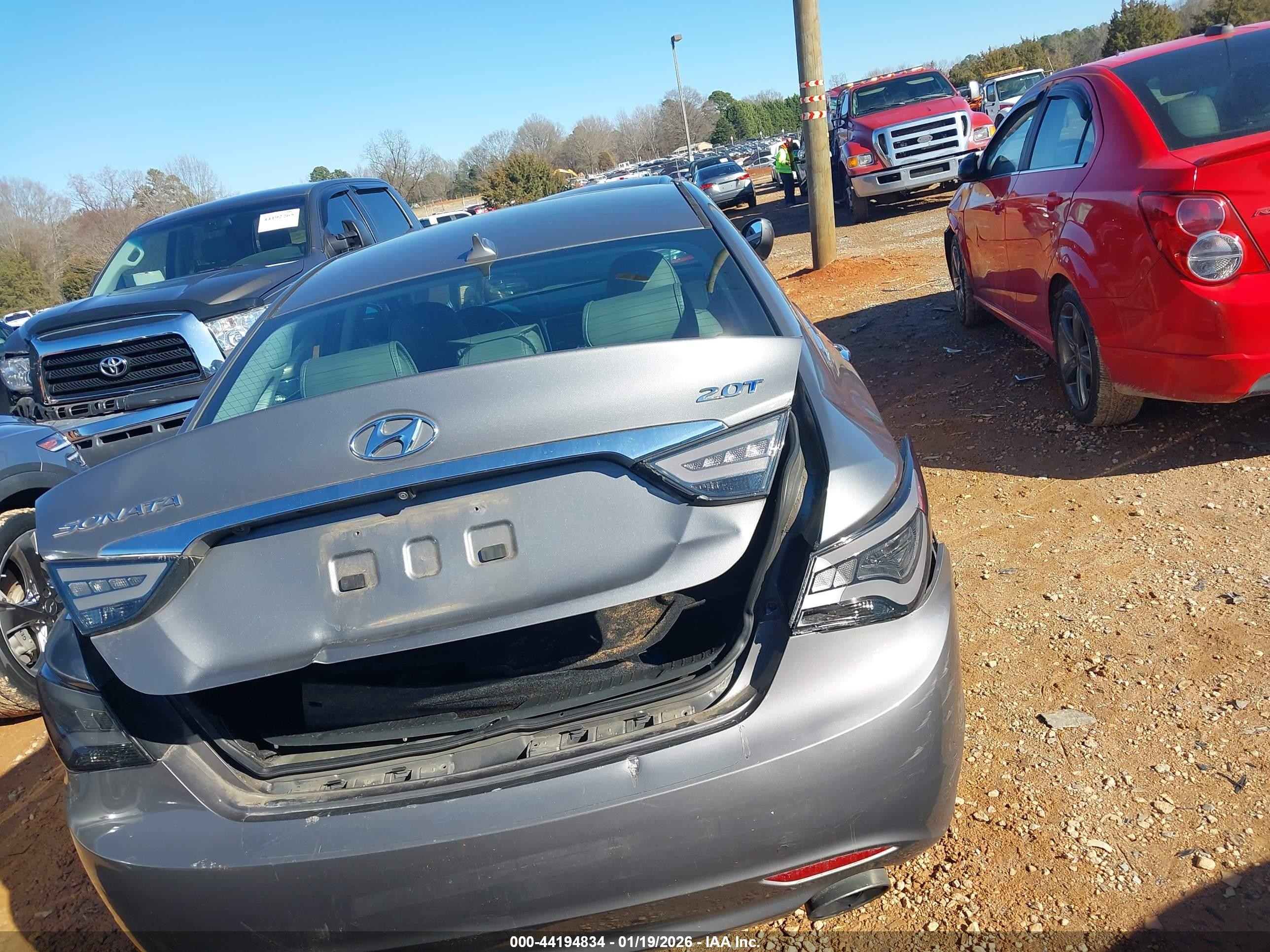 2013 Hyundai Sonata Se 2.0t Gray vin: 5NPEC4AB5DH656434