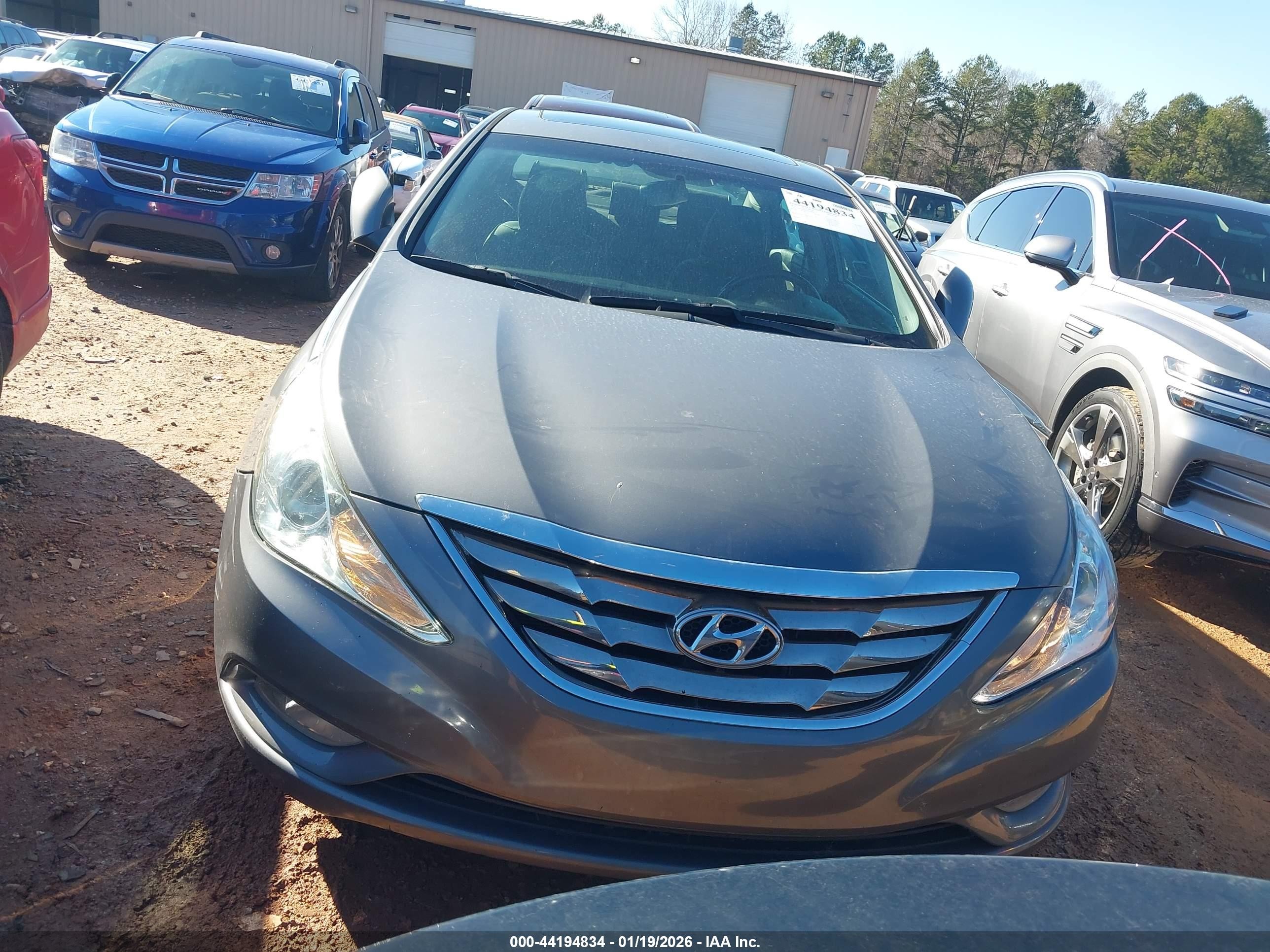 2013 Hyundai Sonata Se 2.0t Gray vin: 5NPEC4AB5DH656434