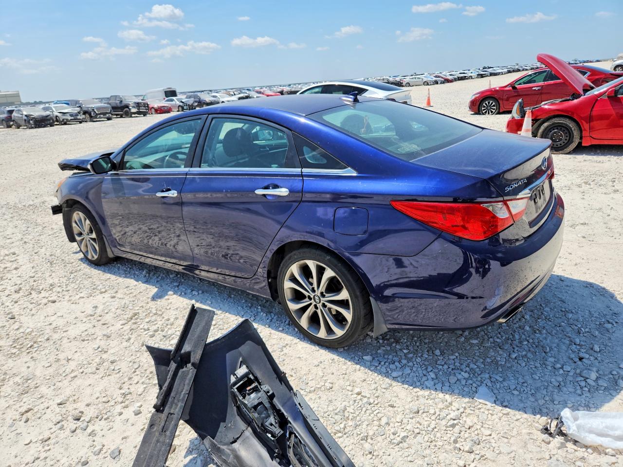 2013 Hyundai Sonata Limited 2.0t Blue vin: 5NPEC4AB5DH657261