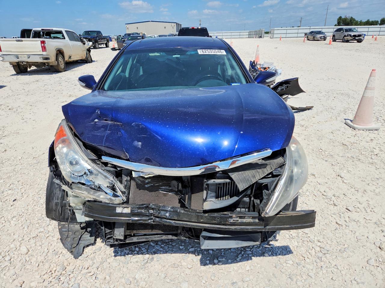 2013 Hyundai Sonata Limited 2.0t Blue vin: 5NPEC4AB5DH657261