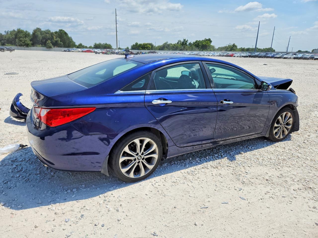2013 Hyundai Sonata Limited 2.0t Blue vin: 5NPEC4AB5DH657261