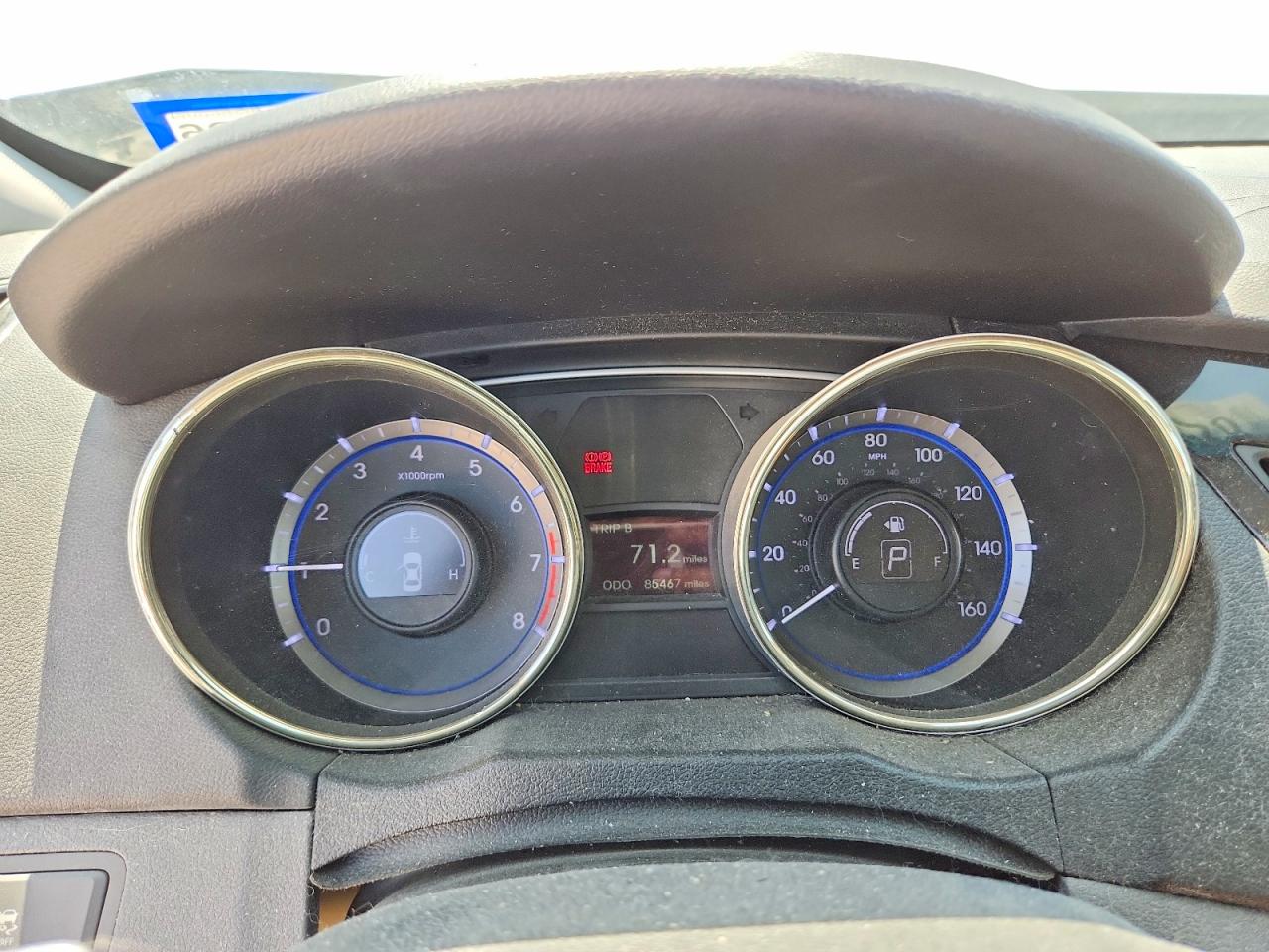 2013 Hyundai Sonata Limited 2.0t Blue vin: 5NPEC4AB5DH657261