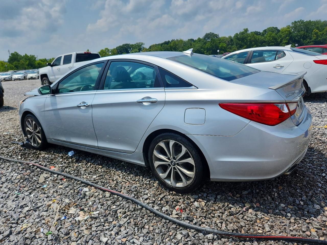 2013 Hyundai Sonata Silver vin: 5NPEC4AB5DH748689