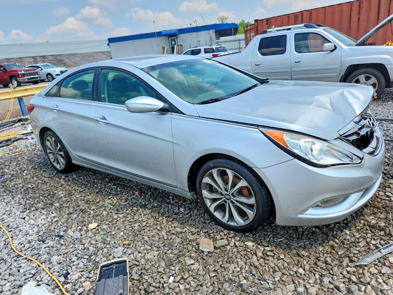 2013 Hyundai Sonata Silver vin: 5NPEC4AB5DH748689