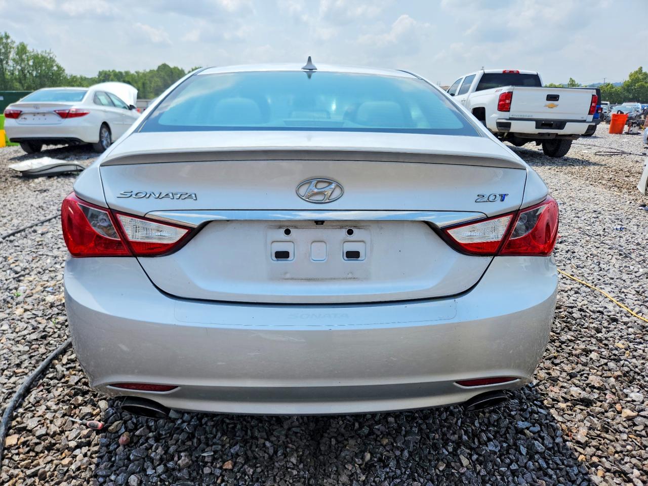 2013 Hyundai Sonata Silver vin: 5NPEC4AB5DH748689