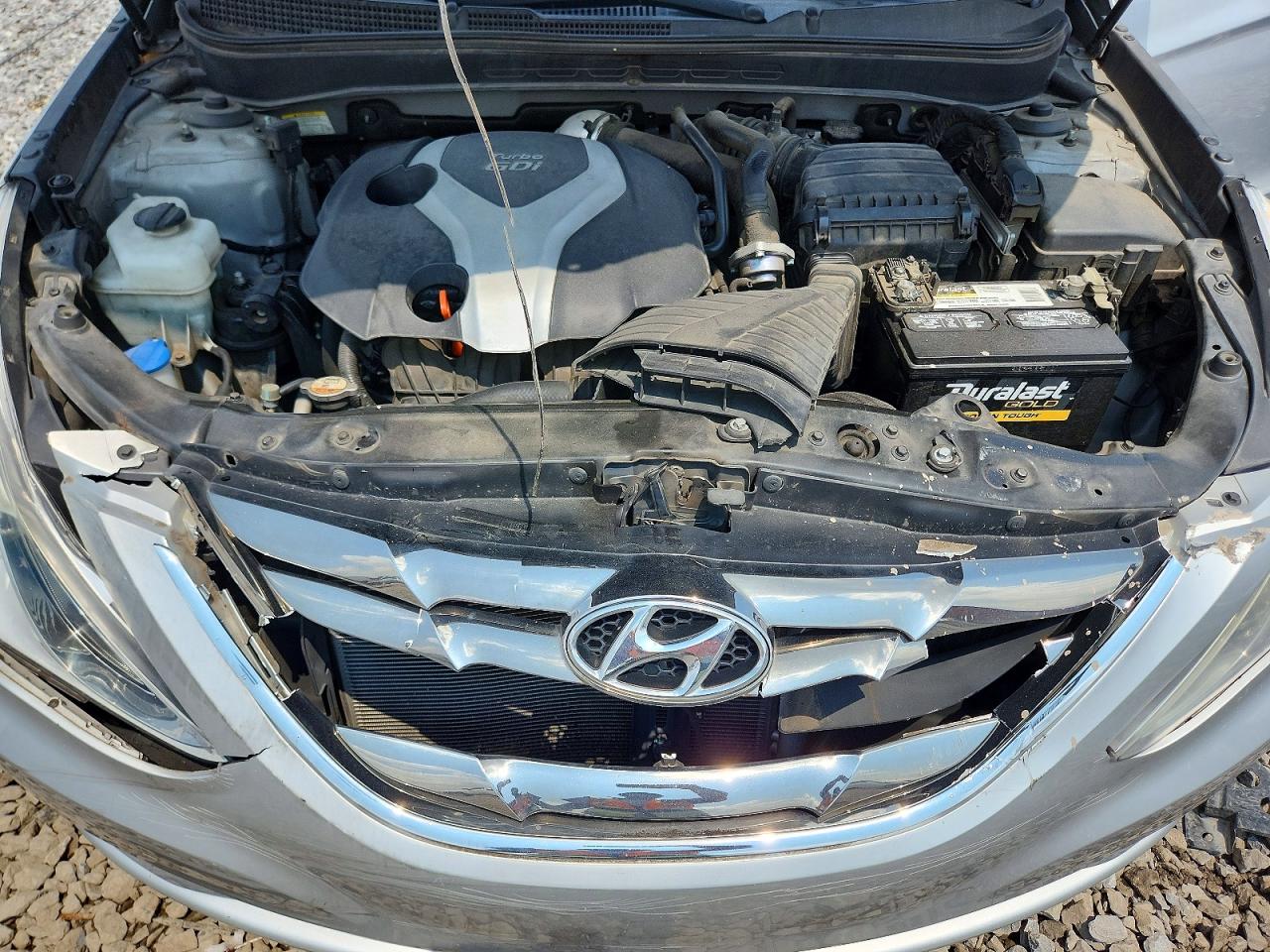 2013 Hyundai Sonata Silver vin: 5NPEC4AB5DH748689