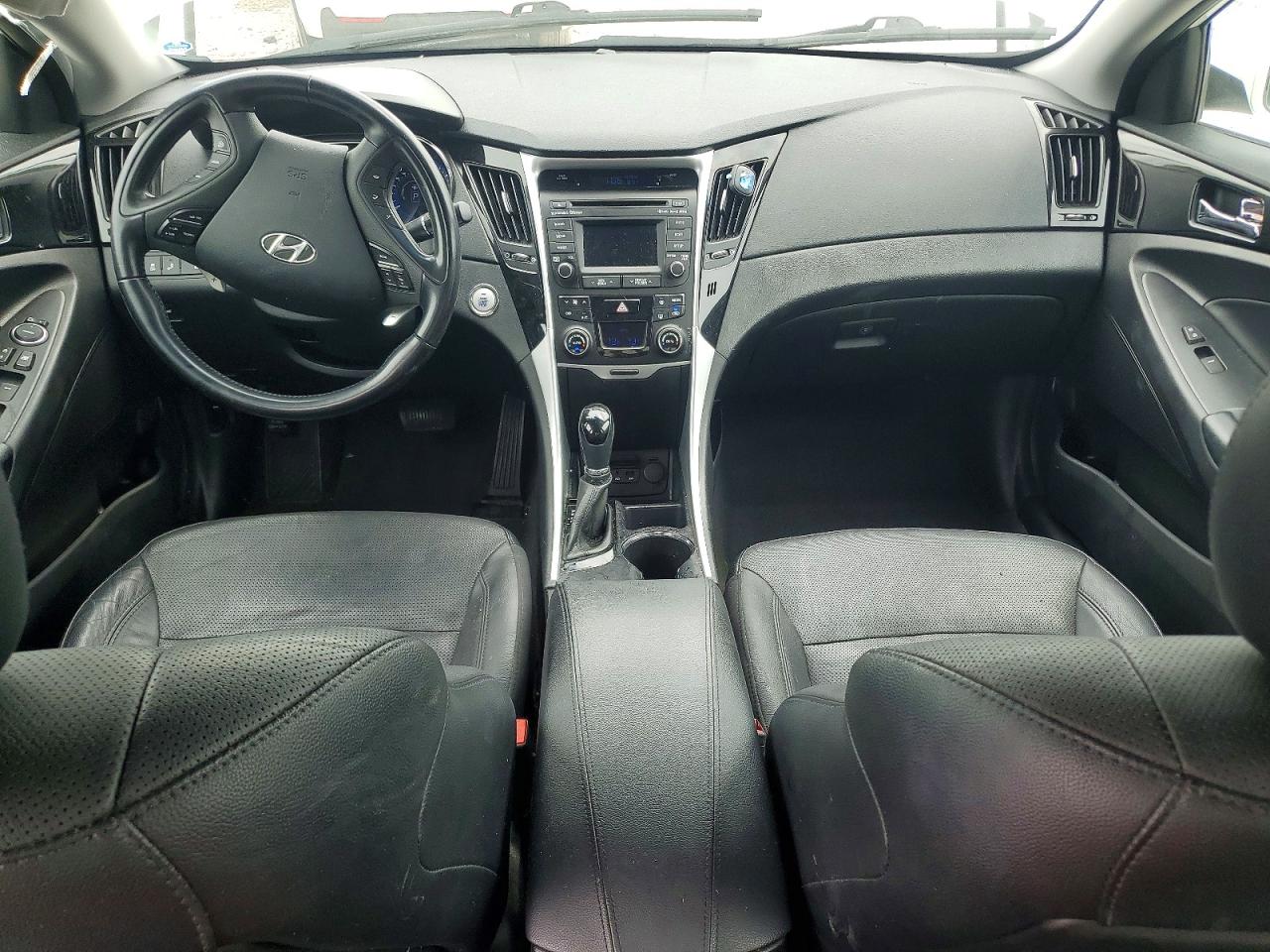 2014 Hyundai Sonata Limited 2.0t White vin: 5NPEC4AB5EH848003