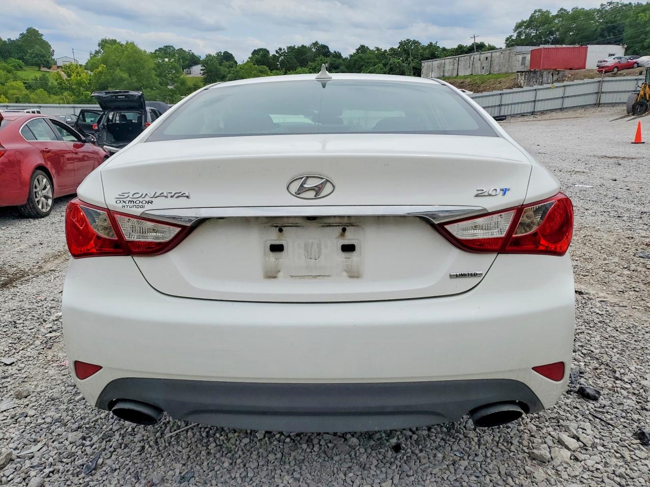 2014 Hyundai Sonata Limited 2.0t White vin: 5NPEC4AB5EH848003