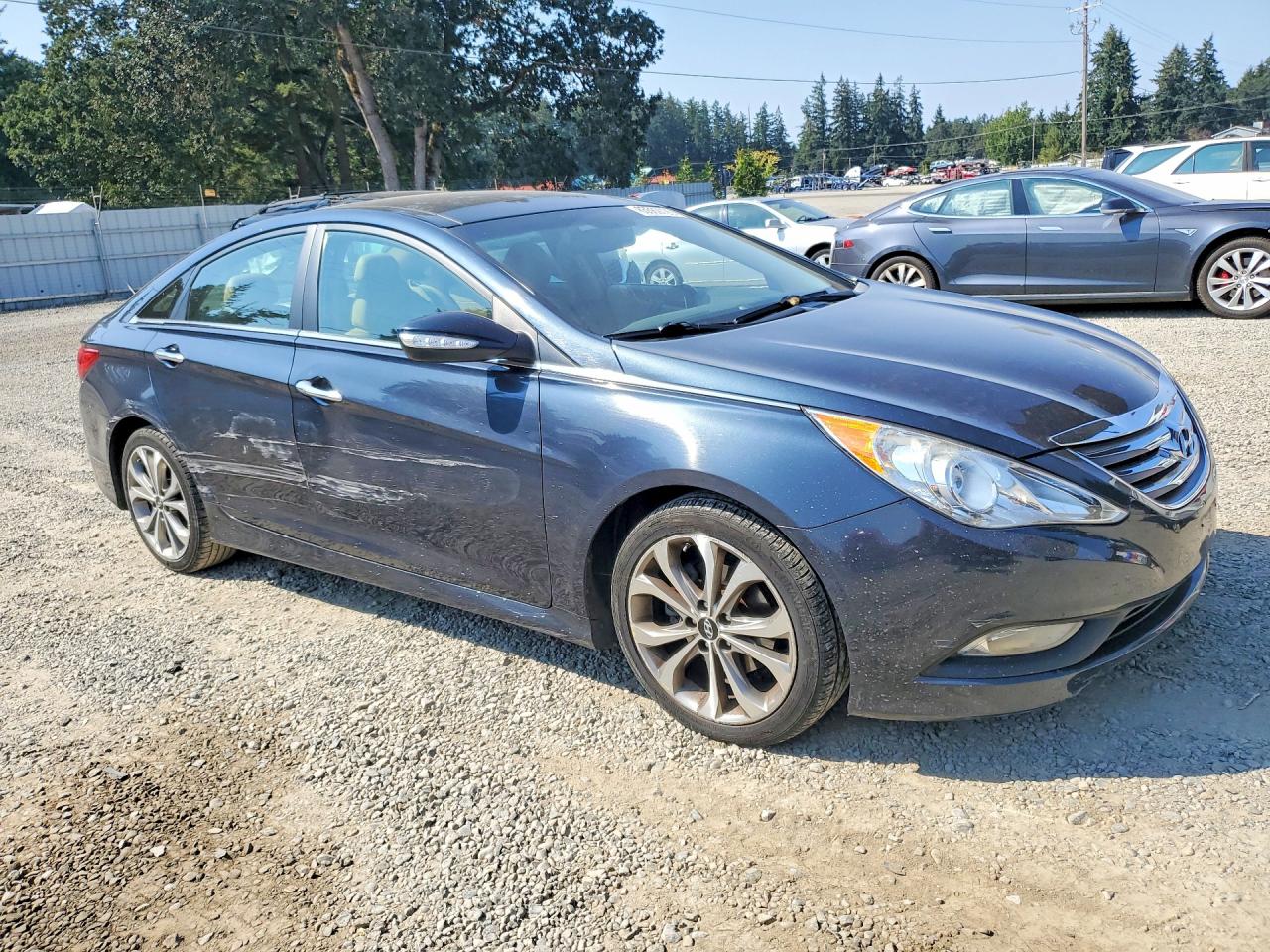 2014 Hyundai Sonata Limited 2.0t Blue vin: 5NPEC4AB5EH852603