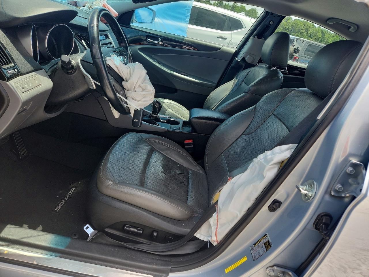 2014 Hyundai Sonata Limited 2.0t Silver vin: 5NPEC4AB5EH889036