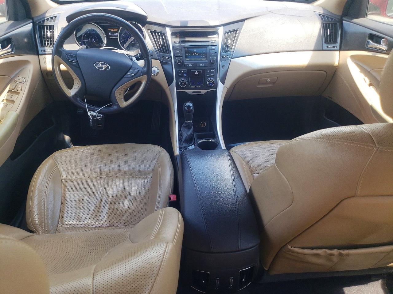 2014 Hyundai Sonata Limited 2.0t Красный vin: 5NPEC4AB5EH901041