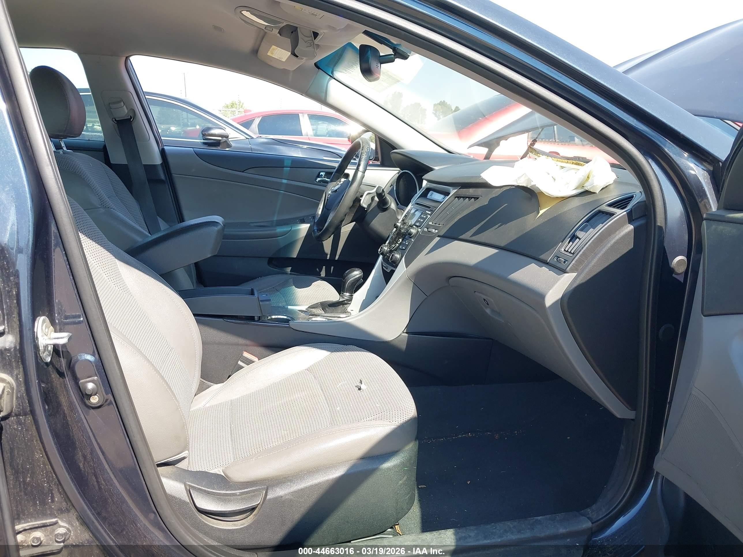 2011 Hyundai Sonata Se 2.0t Gray vin: 5NPEC4AB6BH168610