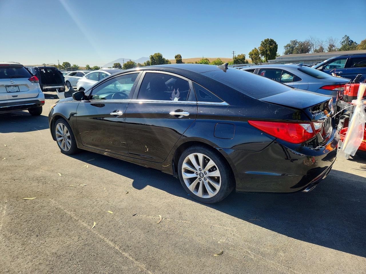 2011 Hyundai Sonata Se 2.0t Black vin: 5NPEC4AB6BH185990