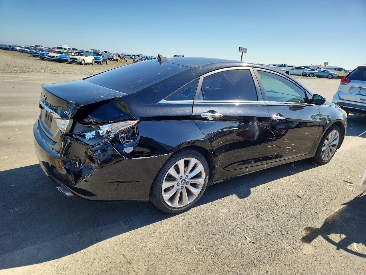 2011 Hyundai Sonata Se 2.0t Black vin: 5NPEC4AB6BH185990