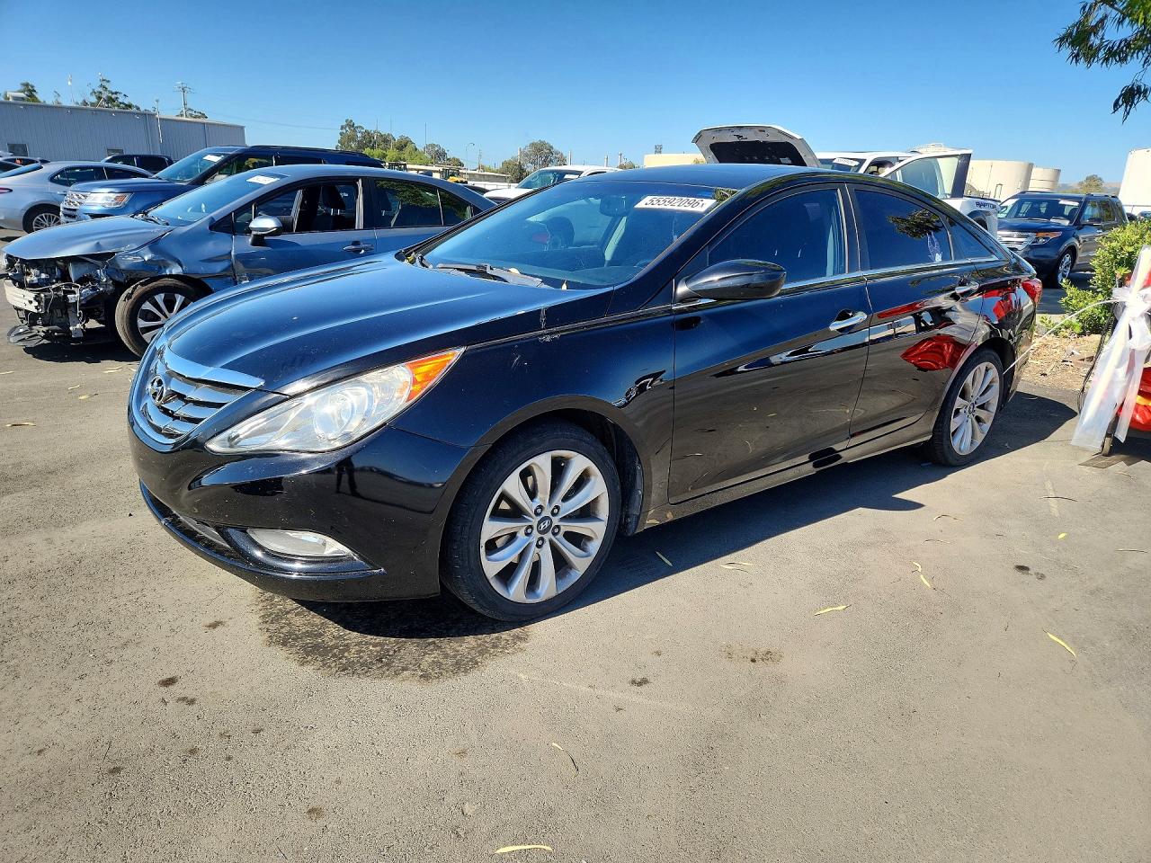 2011 Hyundai Sonata Se 2.0t Black vin: 5NPEC4AB6BH185990