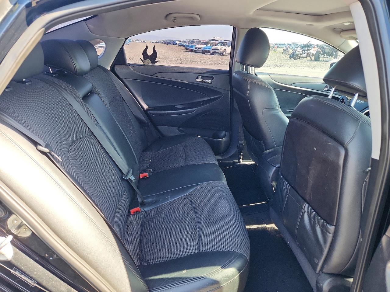 2011 Hyundai Sonata Se 2.0t Black vin: 5NPEC4AB6BH185990