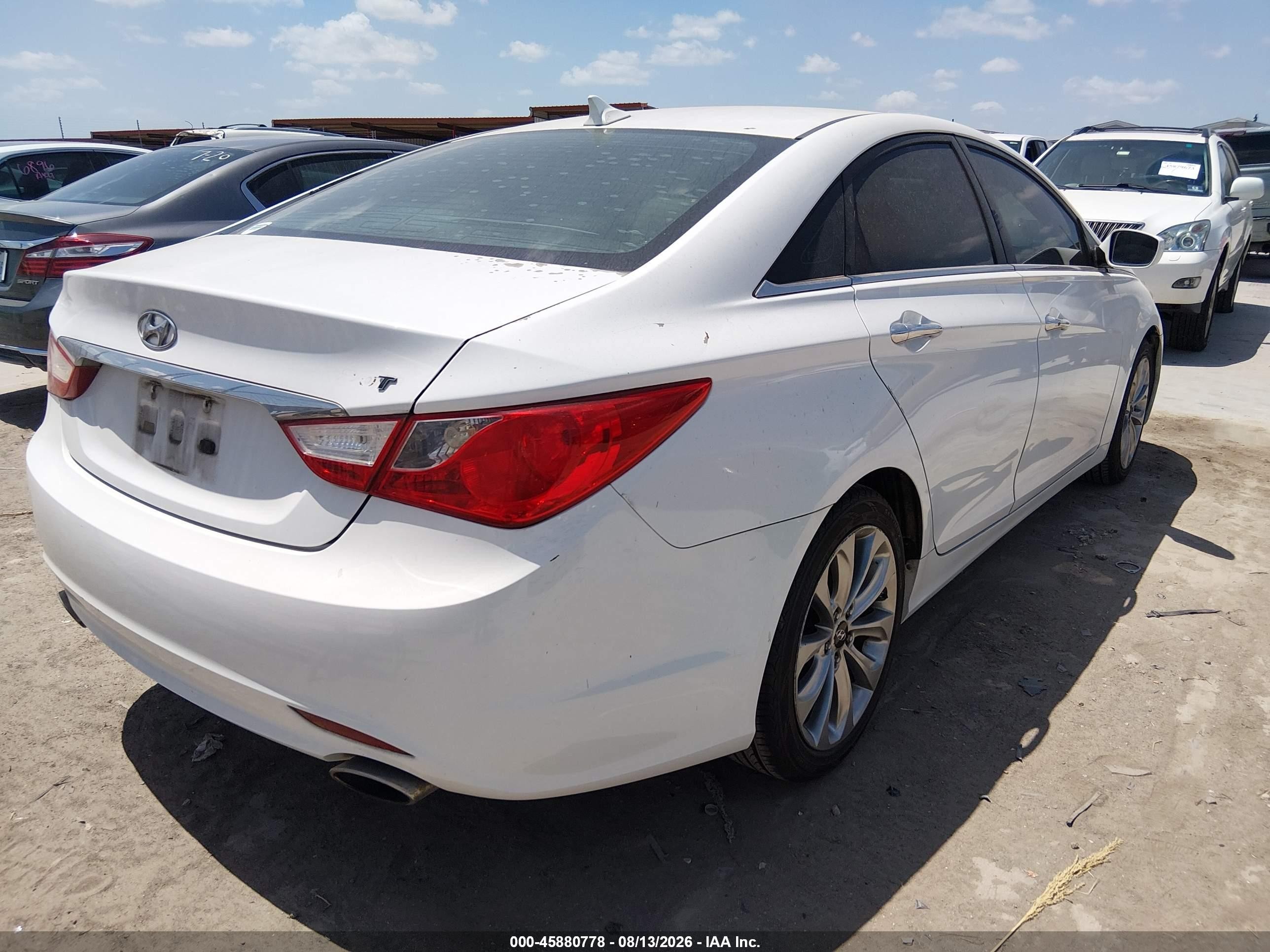 2011 Hyundai Sonata Se 2.0t White vin: 5NPEC4AB6BH192096
